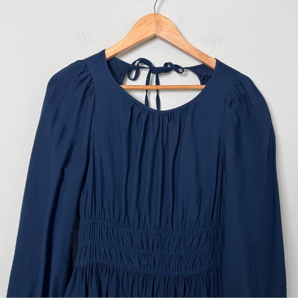 Madewell Sophia Open-Back Mini Dress in Deep‎ Indigo Size Medium - Picture 7 of 16